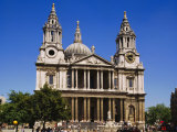 St. Paul's Cathedral, London, England, UK Photographic Print by Charles Bowman