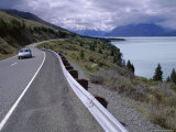 Lake Pukaki, Mount Cook National Park, South Island, New Zealand Photographic Print by Jeremy Bright