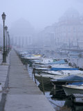 Canale Ponterosso, Church San Antonio Taumaturgo, Trieste, Friuli-Venetia-Giulia, Italy Photographic Print by Brigitte Bott