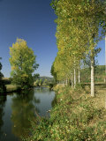 River Sarthe, Near Le Mans, Sarthe, Western Loire, Pays De La Loire, France Photographic Print by Michael Busselle