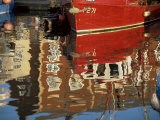 Reflection in Water, Camber Docks, Old Portsmouth, Hampshire, England, United Kingdom Photographic Print by Jean Brooks