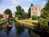 Punting on the River Stour, Canterbury, Kent, England, United Kingdom Photographic Print by Rob Cousins