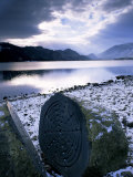 National Trust Centenary Stone, Derwent Water, Lake District, Cumbria, England Photographic Print by Neale Clarke
