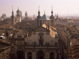 Klementinum Rooftop View, Krizovnicke Namesti, Prague, Czech Republic Photographic Print by Neale Clarke
