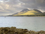 Croagh Patrick Mountain and Clew Bay, from Old Head, County Mayo, Connacht, Republic of Ireland Photographic Print by Gary Cook