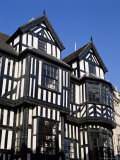Elizabethan Timber Framed Building, Shrewsbury, Shropshire, England, United Kingdom Photographic Print by Peter Scholey