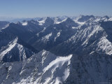 Karakoram Mountain Range and the Massif of the Hindu Kush, in Northern Area, Pakistan Photographic Print by Alain Evrard