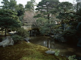Garden, Old Imperial Palace, Kyoto, Japan Photographic Print by Robert Harding
