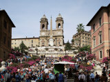 Spanish Steps, Rome, Lazio, Italy Photographic Print by Peter Scholey