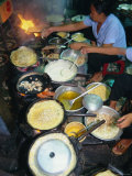 Cook in Restaurant, Ho Chi Minh City (Formerly Saigon), Vietnam, Indochina, Southeast Asia Photographic Print by Tim Hall