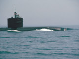Nuclear Submarine, United States Navy Photographic Print by David Lomax