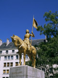 Statue of Joan of Arc, Caen, Basse Normandie (Normandy), France Photographic Print by Jenny Pate