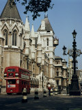 Royal Courts of Justice, the Strand, London, England, United Kingdom Photographic Print by G Richardson