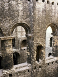 Inside the Norman Keep, Rochester Castle, Kent, England, United Kingdom Photographic Print by Michael Jenner