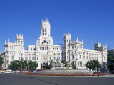 Palacio De Comunicaciones, Plaza De La Cibeles, Madrid, Spain Photographic Print by Hans Peter Merten