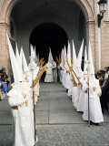 La Salud Brotherhood, Palm Sunday, Easter Week, Malaga, Andalucia (Andalusia), Spain Photographic Print by Christopher Rennie