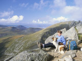 On the 798M Peak of Cir Mhor, Goatfell Range, Isle of Arran, Scotland, United Kingdom Photographic Print by Duncan Maxwell