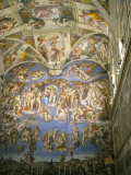 Interior, Sistine Chapel, the Vatican, Rome, Lazio, Italy Photographic Print by Roy Rainford
