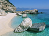 Cala Mariolu, Cala Gonone, Golfe Di Orosei (Orosei Gulf), Island of Sardinia, Italy Photographic Print by Bruno Morandi