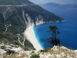 Myrtos Bay and Beach, Kefalonia, Ionian Islands, Greek Islands, Greece Photographic Print by Michael Short