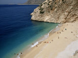 Kaputas Beach, Between Kalkan and Kas, Anatolia, Turkey, Eurasia Photographic Print by Michael Short