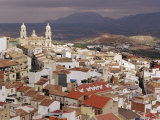 Aerial View of Jaen City, Jaen, Andalucia, Spain Photographic Print by Marco Simoni