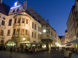 Hofbrauhaus Restaurant at Platzl Square, Munich's Most Famous Beer Hall, Munich, Bavaria, Germany Photographic Print by Yadid Levy