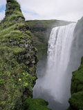 Skogarfoss, Iceland, Polar Regions Photographic Print by Robert Francis