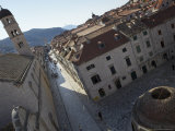 Stradun, the Main Street in Dubrovnik, Dalmatia, Croatia Photographic Print by Joern Simensen