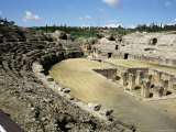 Amphitheatre, Italica, Seville, Andalucia, Spain Photographic Print by Sheila Terry