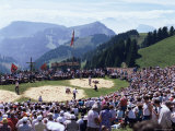Grosses Schiving Und Alperfest Auf Rige, Staffel, Annual Wrestling Festival, Switzerland Photographic Print by Adina Tovy