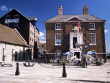 The Old Customs House, Now a Pavement Cafe, Poole, Dorset, England, United Kingdom Photographic Print by Ruth Tomlinson