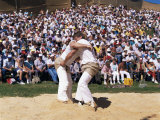 Grosses Schiving Und Alperfest Auf Rige, Staffel, Annual Wrestling Festival, Switzerland Photographic Print by Adina Tovy