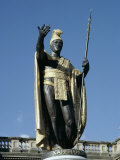 King Kamehameha Statue, Honolulu, Hawaii, Hawaiian Islands, USA Photographic Print by Adina Tovy