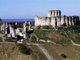 Chateau Gaillard, Les Andelys, Haute Normandie (Normandy), France Photographic Print by Guy Thouvenin