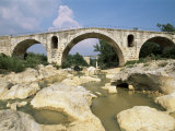 Pont Julien, Roman Bridge Dating from the 3rd Century Bc, Apt, Vaucluse, Provence, France Photographic Print by Guy Thouvenin