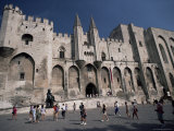 Palais Des Papes, Avignon, Unesco World Heritage Site, Vaucluse, Provence, France Photographic Print by I Vanderharst