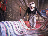 Inside a Bedouin Tent, Sinai, Egypt, North Africa, Africa Photographic Print by Nico Tondini
