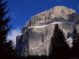 Mountains in the Passo Sella Near Ski Resort of Val Gardena, Dolomites, Italy Photographic Print by Tom Teegan