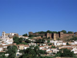 Castel Dos Mouros Overlooking Town, Silves, Algarve, Portugal Photographic Print by Tom Teegan