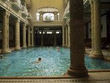 The Famous Gellert Spa in Buda, Budapest, Hungary Photographic Print by R H Productions 