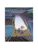 Ponds and Streams Kunstdruck von Wayne Thiebaud