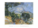 Mount Sainte-Victorie, c.1904 Kunstdrucke von Paul Cézanne