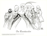 Der Rosenkavalier, with Pavarotti, Art Print