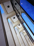 Architectural Detail at Place d'Arts, Montreal, Quebec, Canada Photographic Print by Ray Laskowitz