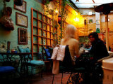 Interior of Downstairs Bar of Federal Association of Globetrotters, Belgrade, Serbia Photographic Print by Doug McKinlay