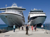 Cruise Ships Golden Princess and Constellation, St. George's, Grenada Photographic Print by Holger Leue