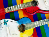 Locally-Crafted Guitars, Cabo San Lucas, Baja California Sur, Mexico Photographic Print by Richard Cummins