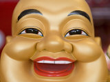 Smiling Buddha Souvenir, Longhua Pagoda, South Shanghai, Shanghai, China Photographic Print by Greg Elms