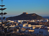 City Buildings and Tabarka Island and Its Genoese Fort, Tabarka, Jendouba, Tunisia Photographic Print by Bethune Carmichael